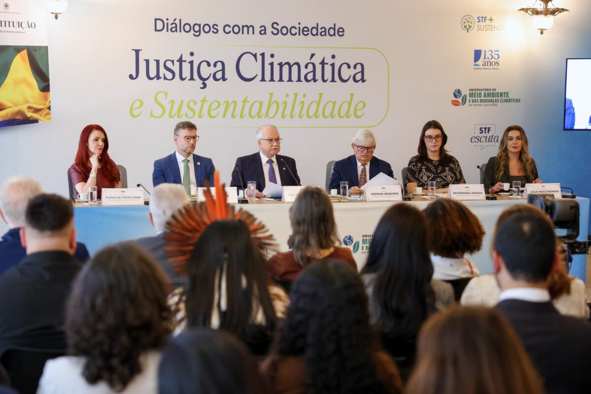 Em evento no STF, especialistas cobram do Judiciário respostas para colapso climático