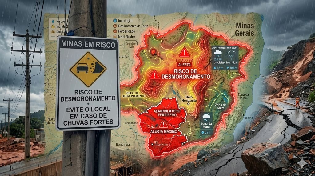 Relatório do TCE aponta que Minas Gerais gasta mais para limpar escombros do que para prevenir desastres causados por condições climáticas extremas